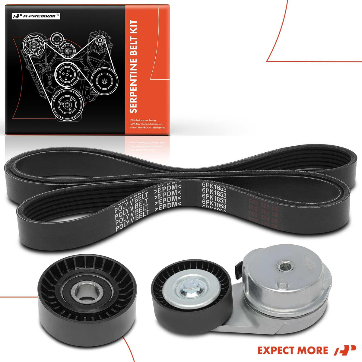 A-Premium kit in garage installation scene showing fast DIY replacement benefit