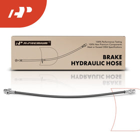 A-Premium hose in garage installation setting showing professional-ready quality