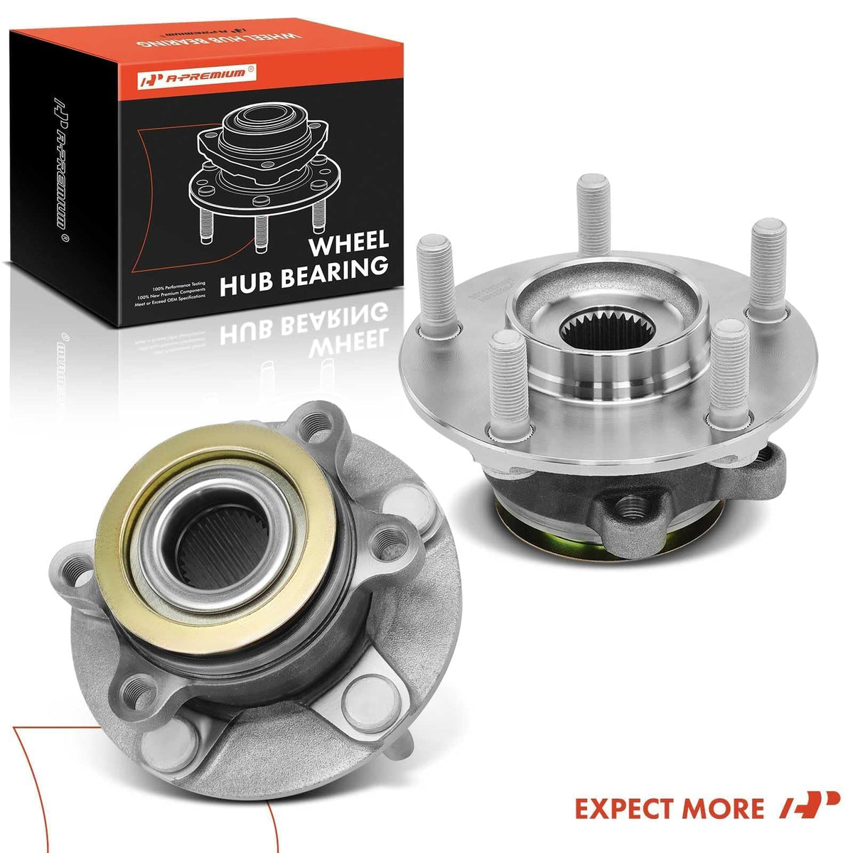 A-Premium hub being installed in a garage showing professional DIY usability