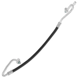 A-Premium hose being installed in a garage demonstrating professional fitment