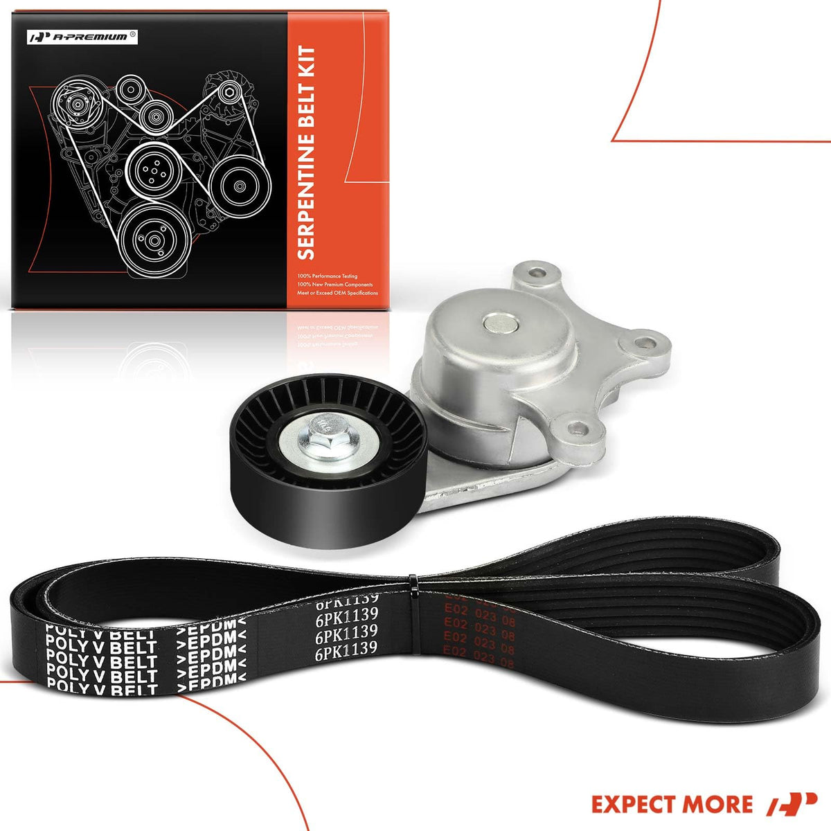 A-Premium kit on a workbench in a garage highlighting ready-to-install convenience