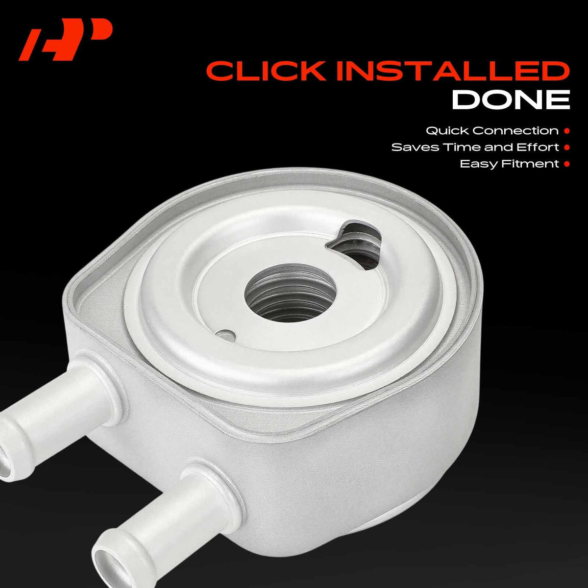 Gasket and mounting ports included with A-Premium cooler for leak-free installation