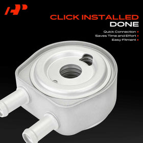 Gasket and mounting ports included with A-Premium cooler for leak-free installation