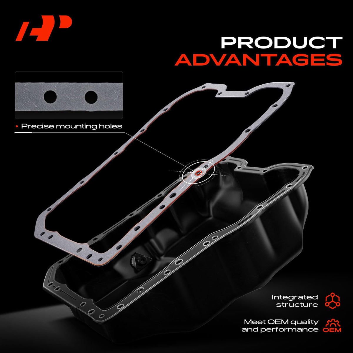 A-Premium packaging with label and reference numbers ensuring correct part identification