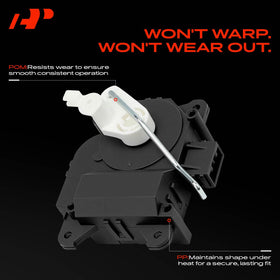 A-Premium actuator gear output detail illustrating durable movement