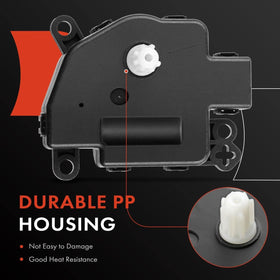 A-Premium detailed view of gears and plastic housing to show durable construction and smooth operation