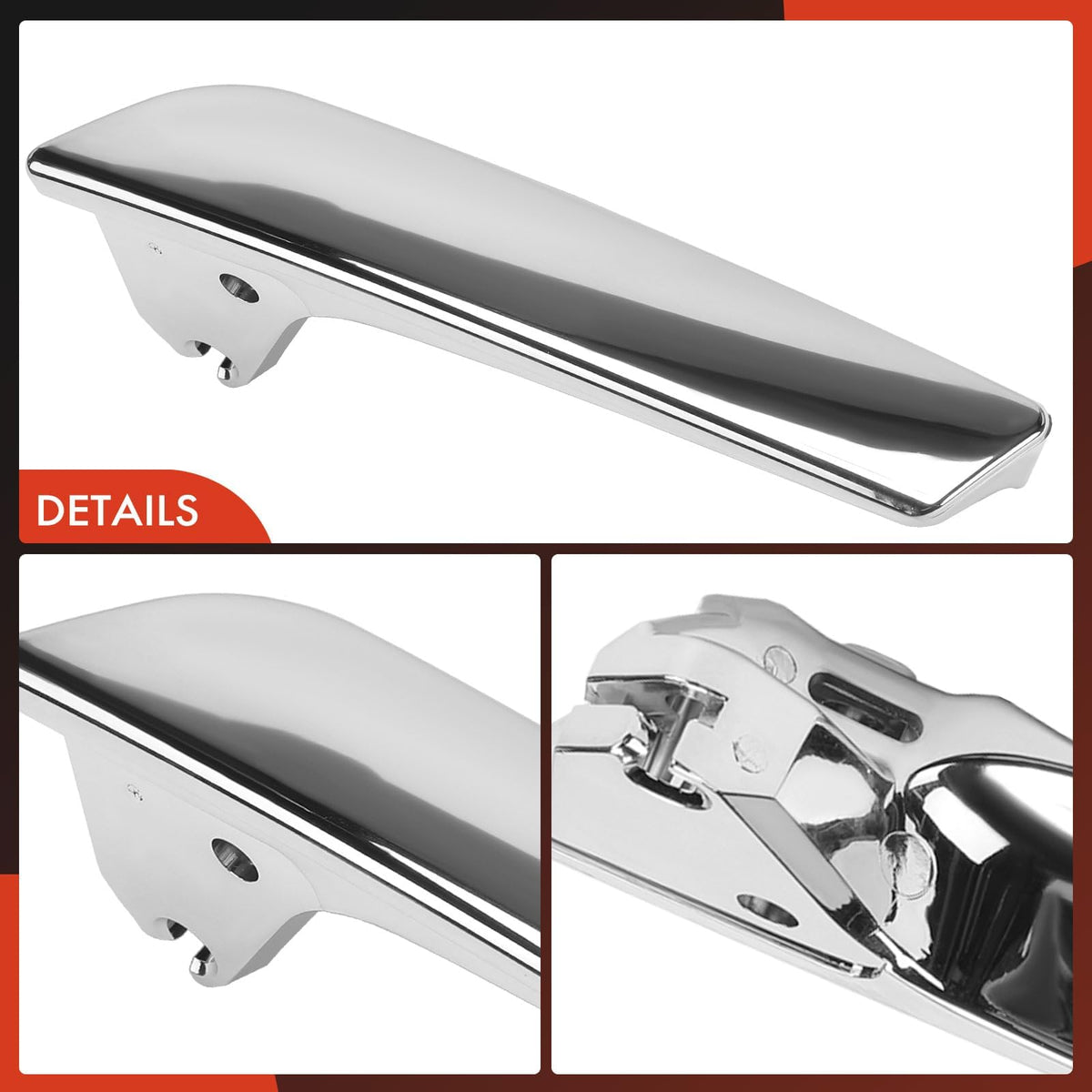 A-Premium handle angle showing mounting points for direct-replacement simplicity