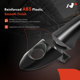 A-Premium handle rear mounting side displaying OE-style attachment points
