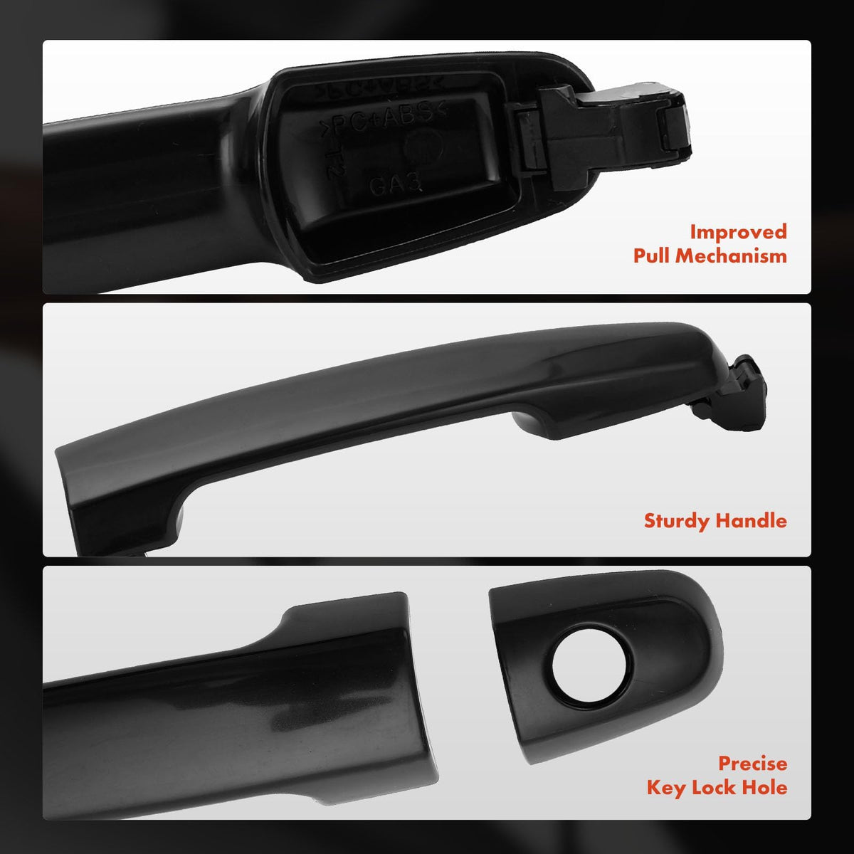 A-Premium handle being installed demonstrating DIY-friendly compatibility