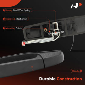 A-Premium handle installed on vehicle demonstrating restored exterior appearance
