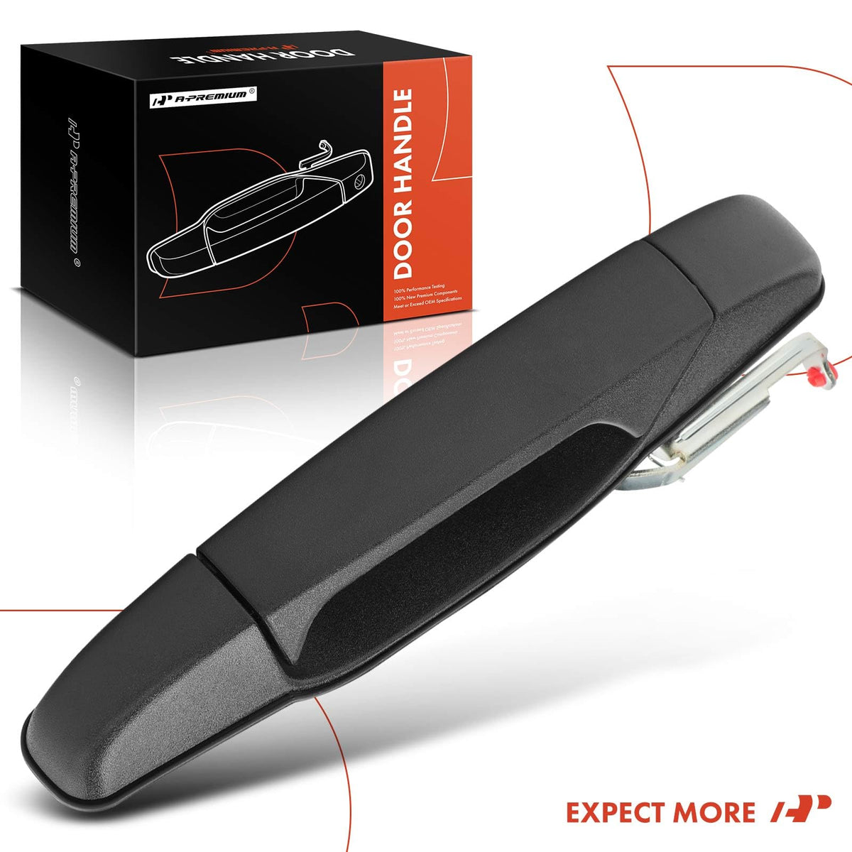 A-Premium handle on truck exterior showing matched look and improved curb appeal