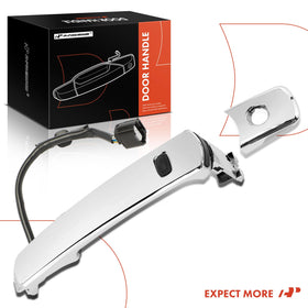 A-Premium handle on vehicle in garage showing professional repair results benefit