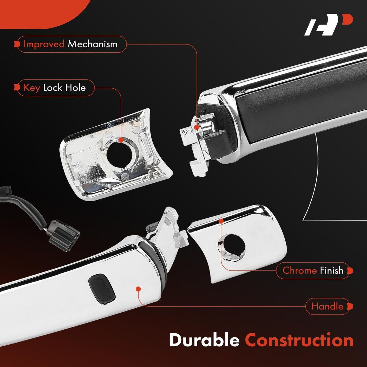 A-Premium handle material and edge finish showing durability and corrosion resistance
