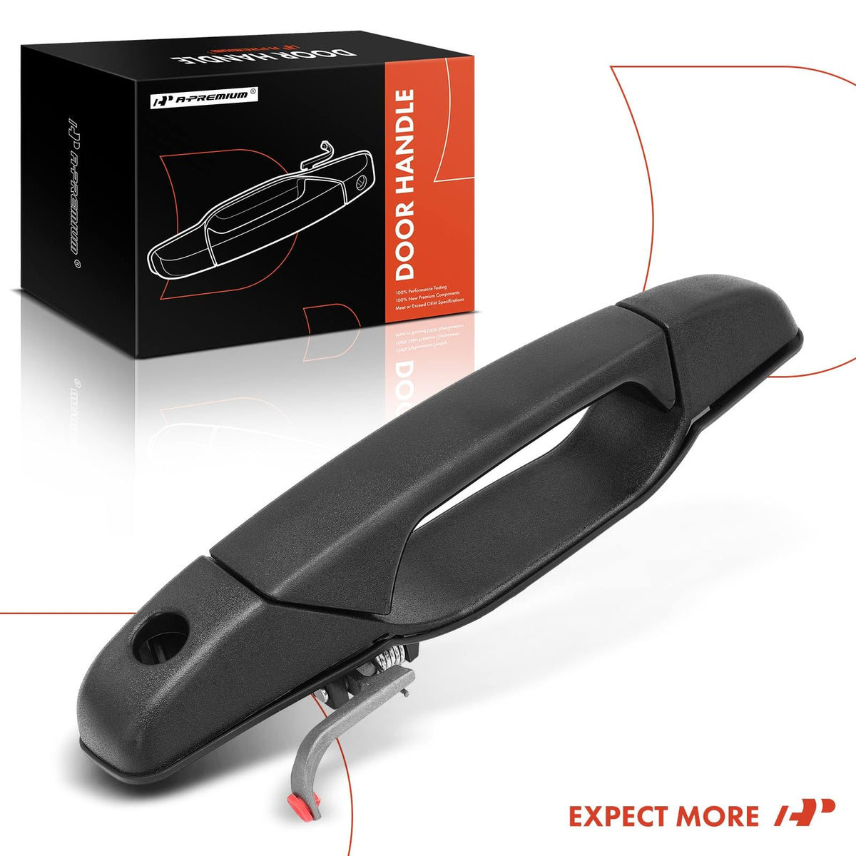A-Premium packaged handle with part numbers for easy verification and ordering