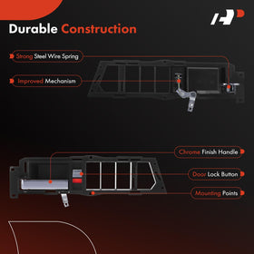 A-Premium handle with linkage connection showing correct attachment benefit
