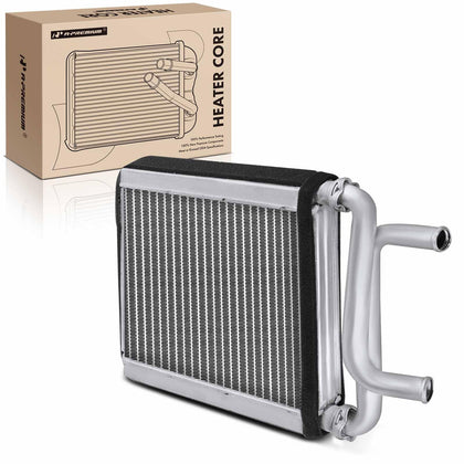 A-Premium heater core front view showing core shape and fitment benefit