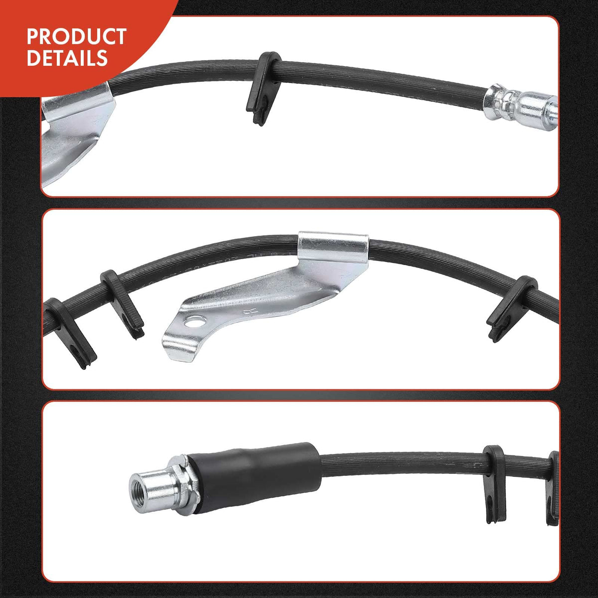 A-Premium hose gasket and end fittings detailed for leak-free sealing