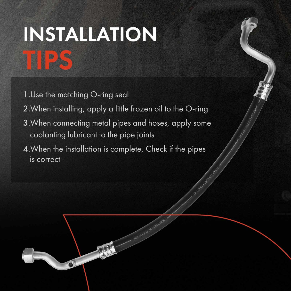A-Premium mounting bracket and clamp detail showing stable attachment benefit