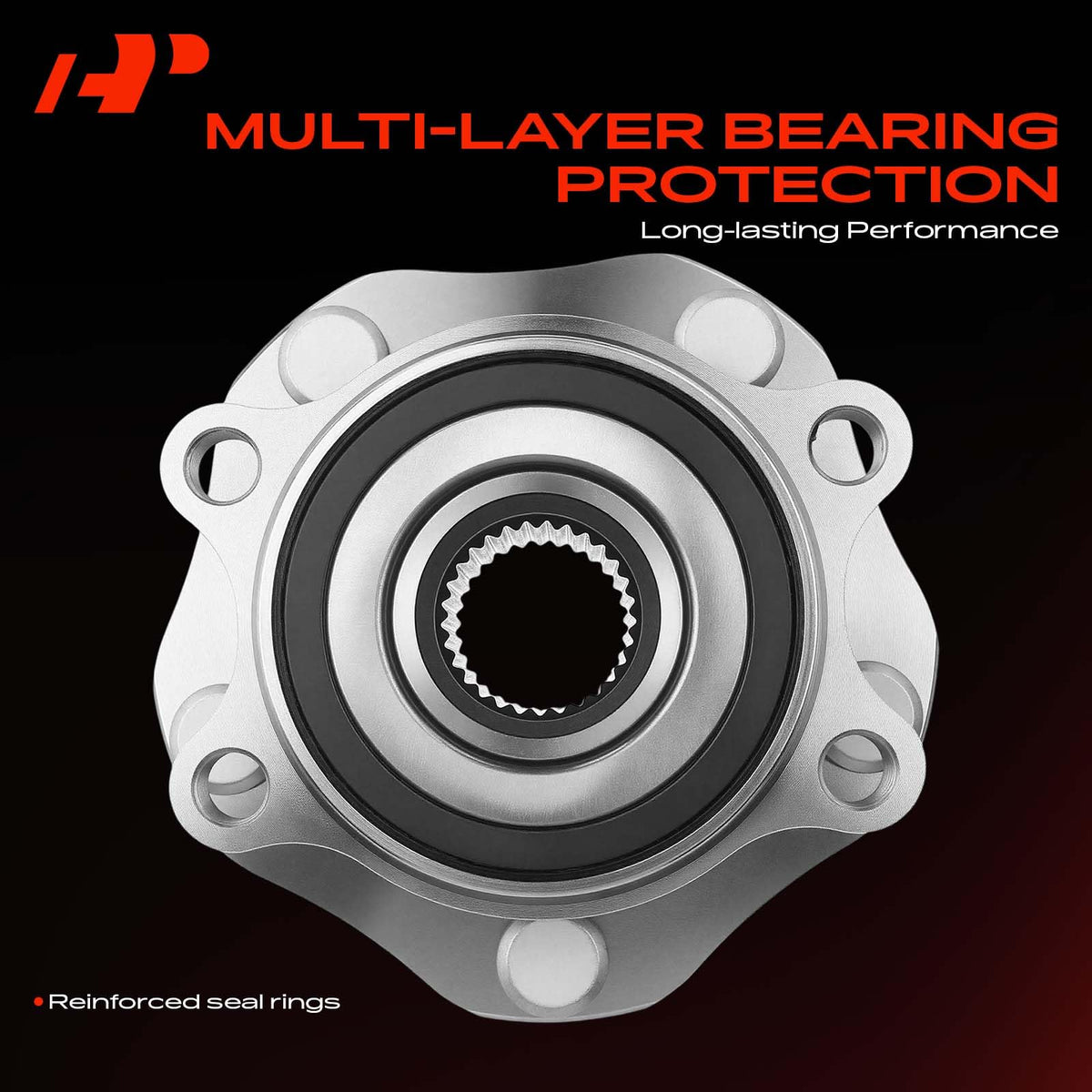 A-Premium axle spline insert detail showing direct CV axle fit