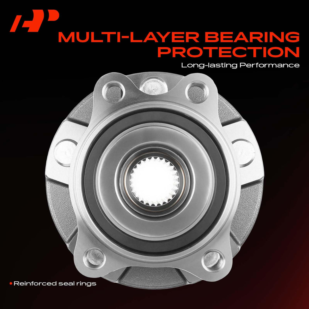 A-Premium hub being installed on a front wheel illustrating restored performance