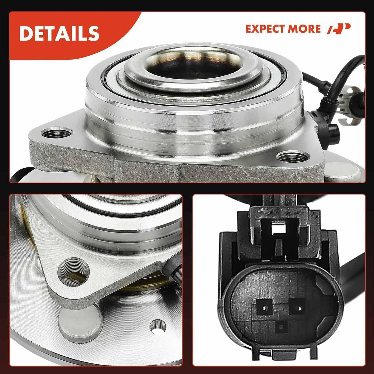 A-Premium hub installed on front axle demonstrating restored smooth drive benefit