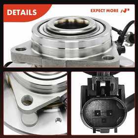 A-Premium hub installed on front axle demonstrating restored smooth drive benefit