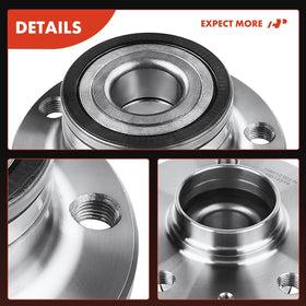 A-Premium surface finish of hub steel showing material quality, benefit: corrosion resistance