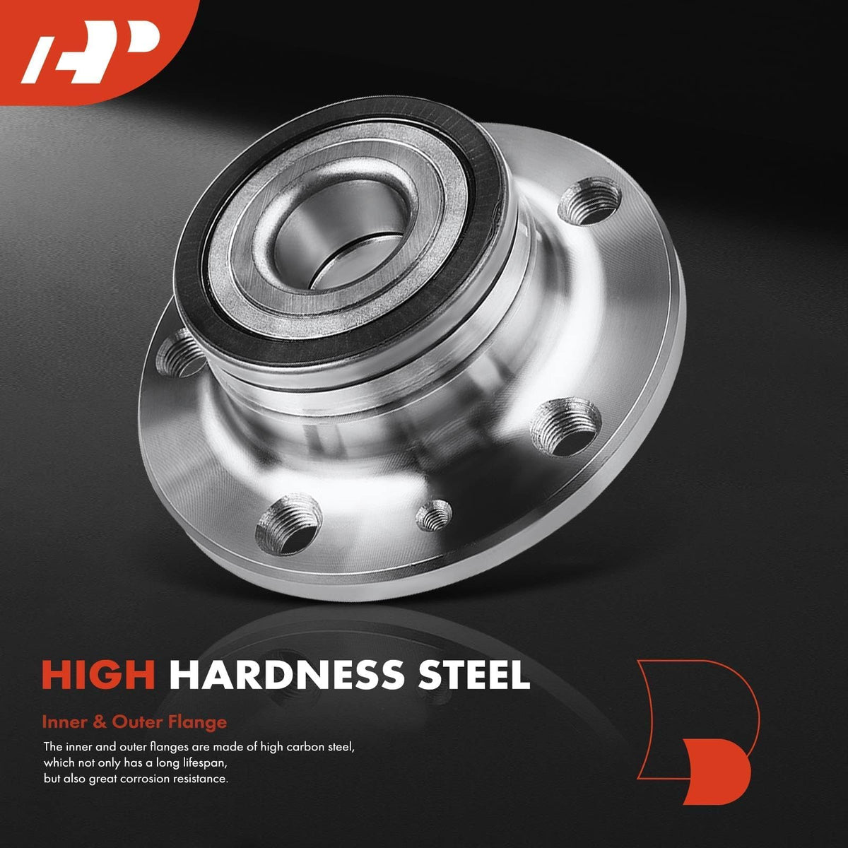 A-Premium seal and axle spline detail demonstrating new sealing, benefit: prevents grease leaks