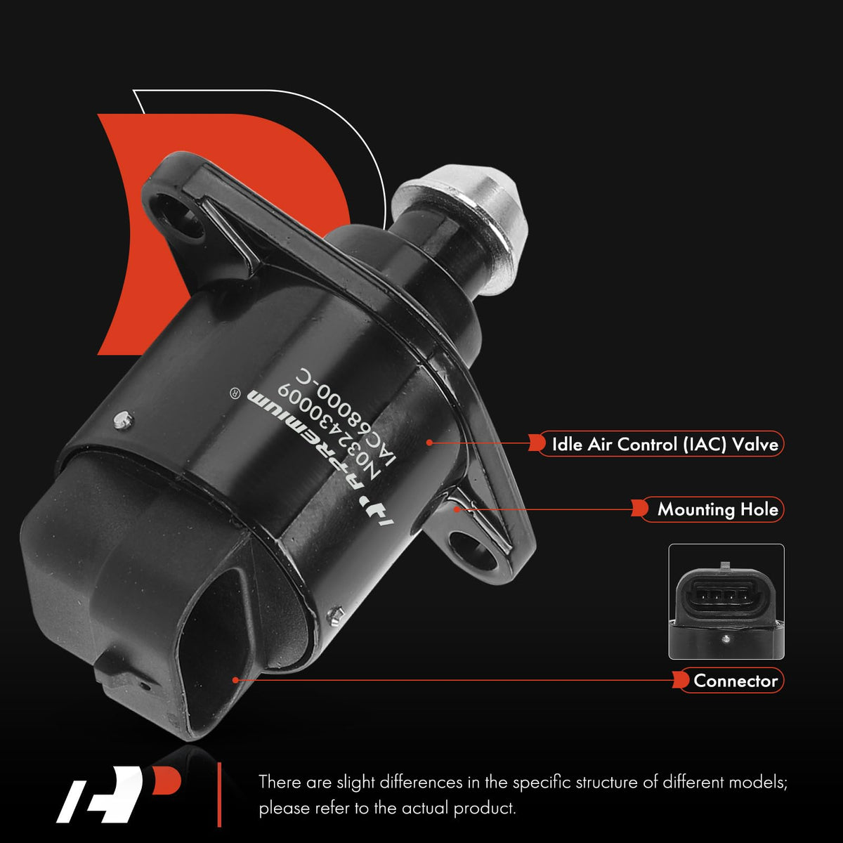 A-Premium mounting flange detail illustrating bolt holes and gasket surface benefit