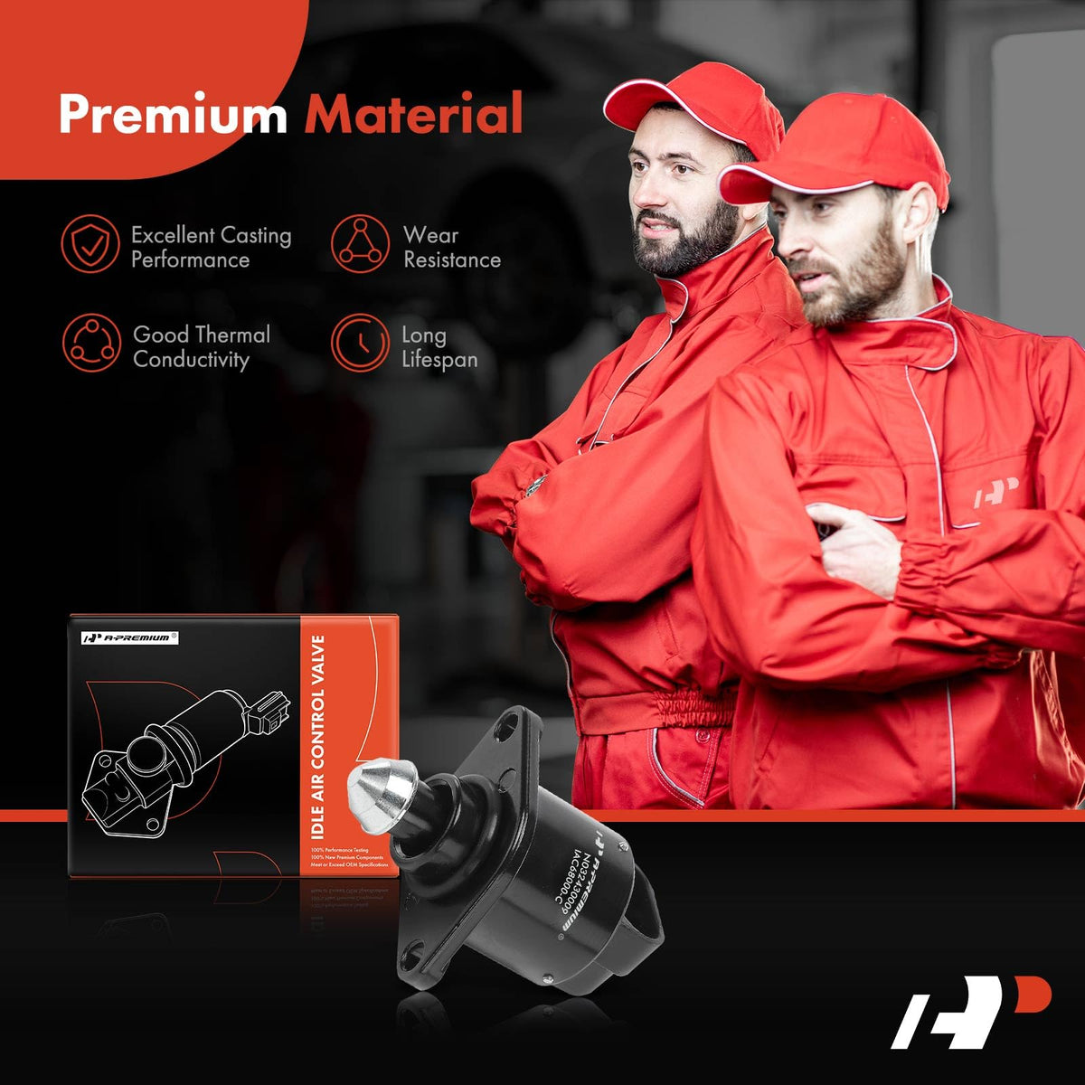 A-Premium side profile highlighting valve body design for consistent idle control