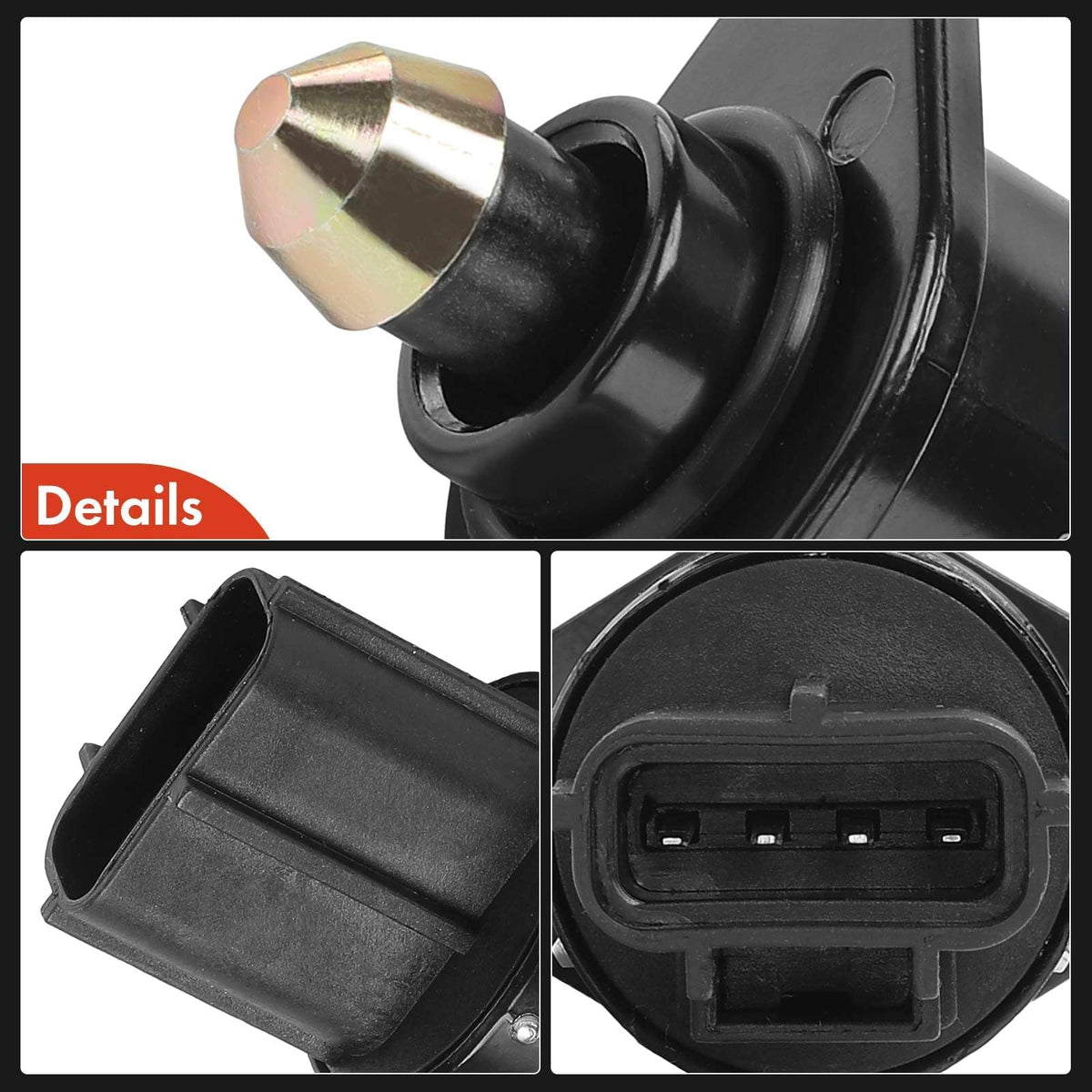 A-Premium IAC valve installed in engine bay showing correct placement for improved idle stability