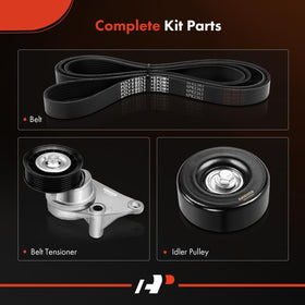 A-Premium idler pulley close-up highlighting smooth bearing for quieter operation