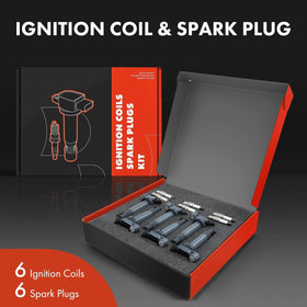 A-Premium ignition coil close-up showing blade terminal detail for reliable connection