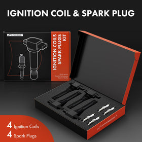A-Premium ignition coil close-up highlighting robust connectors and fit