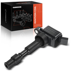 A-Premium ignition coil front view showing robust housing and fitment benefit