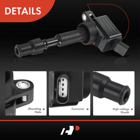 A-Premium ignition coil label and part number for easy OEM reference