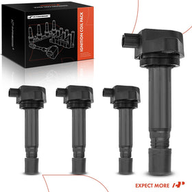 A-Premium installed coil in Honda Civic showing improved engine reliability