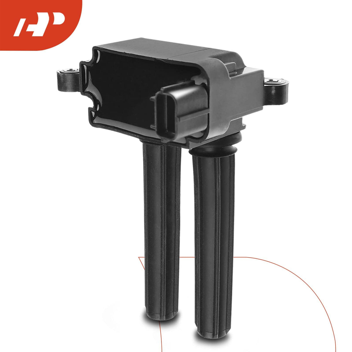 A-Premium ignition coil packaging and label highlighting reference number clarity