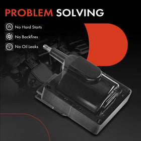 A-Premium packaging and warranty card showing one-year unlimited-mileage assurance