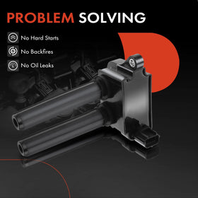 A-Premium ignition coil connector and harness showing clean plug-in compatibility