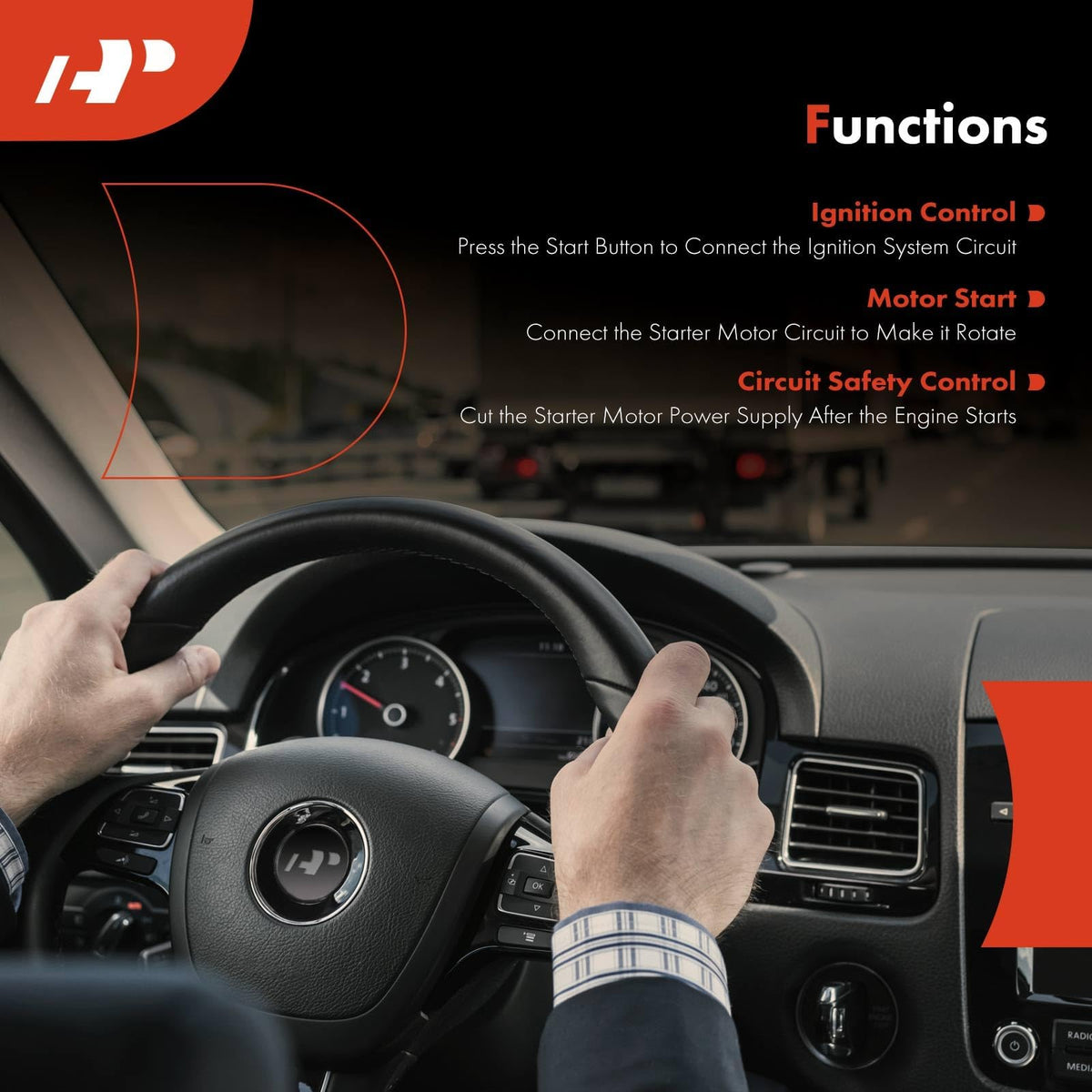A-Premium ignition switch wiring plug detail highlighting connector alignment for fast hookup