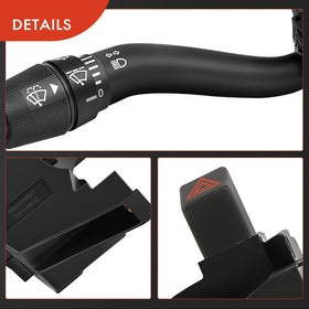 A-Premium in-use turn signal activated illustrating clear tactile feedback