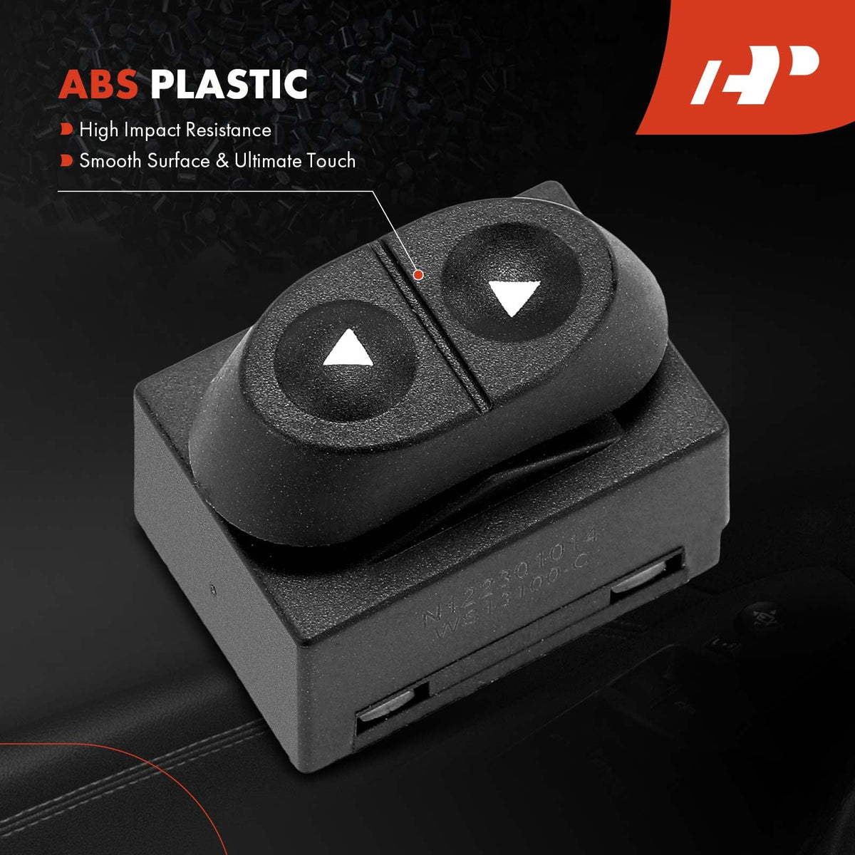 A-Premium installed rear-side switch showing seamless integration and function