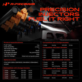 A-Premium close-up of injector nozzle highlighting precise spray pattern