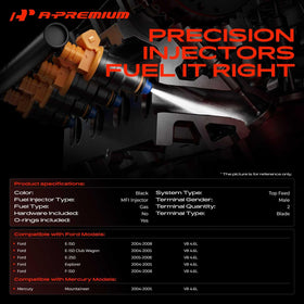 A-Premium close-up of injector nozzle showing fine atomization for better combustion