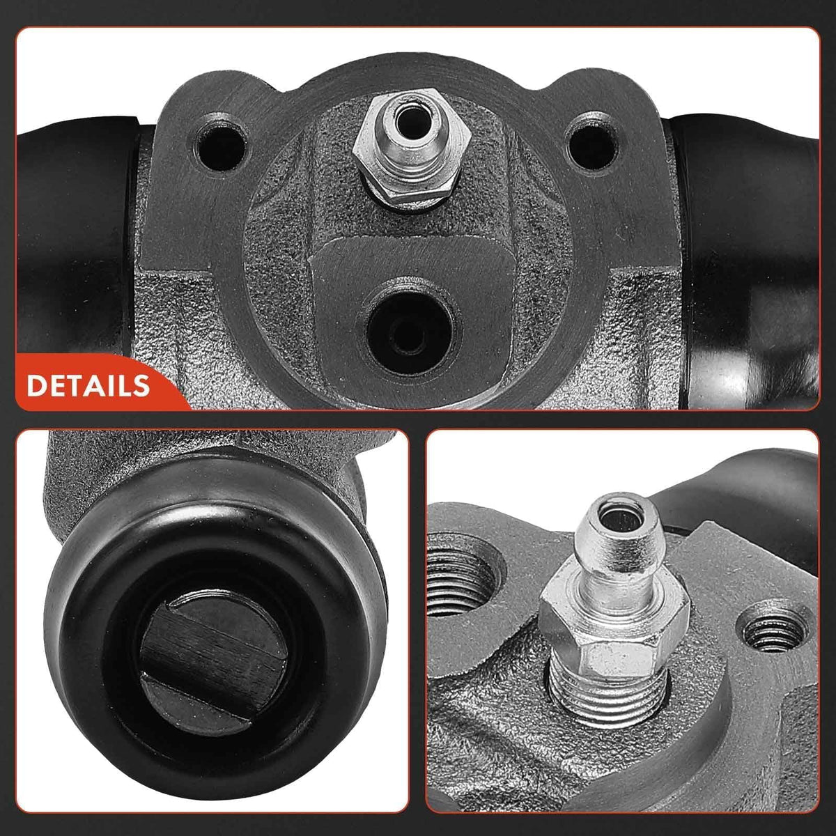 A-Premium being installed on a Tacoma rear brake for hands-on repair