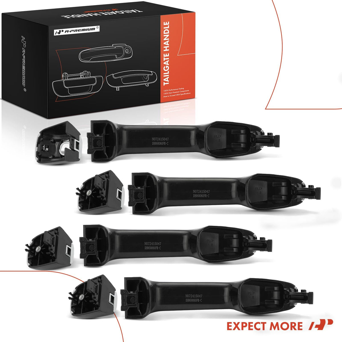 A-Premium handles with installation tools for simple DIY replacement