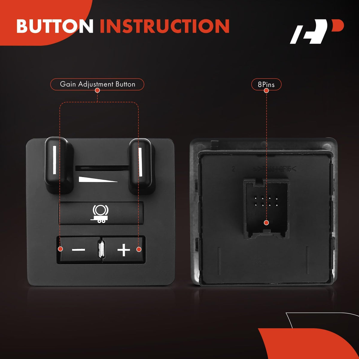 A-Premium installed in dashboard restoring factory trailer control function