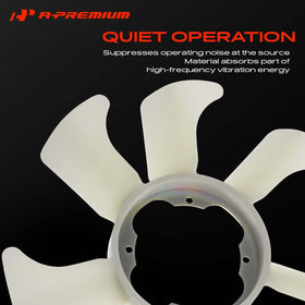 A-Premium installed in engine bay demonstrating direct-fit replacement benefit