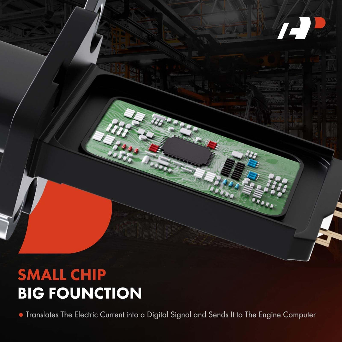 A-Premium sensor installed in engine bay illustrating straightforward replacement